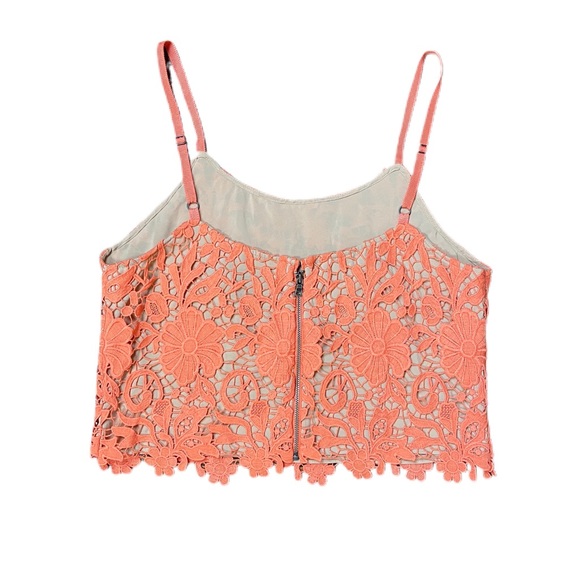 Alice + Olivia Crochet Lace Crop Top - Picture 5 of 6